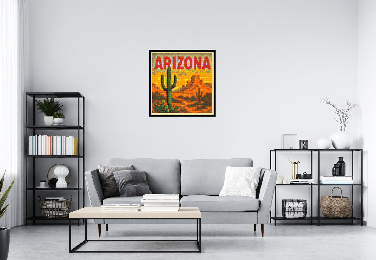 Arizona Landscape - Brick Art Kit Mosaic 4x4 large