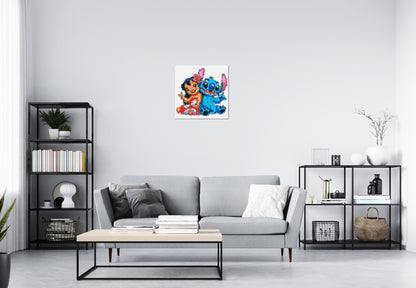 Lilo & Stitch - Brick Art Mosaic Kit 3x3 large