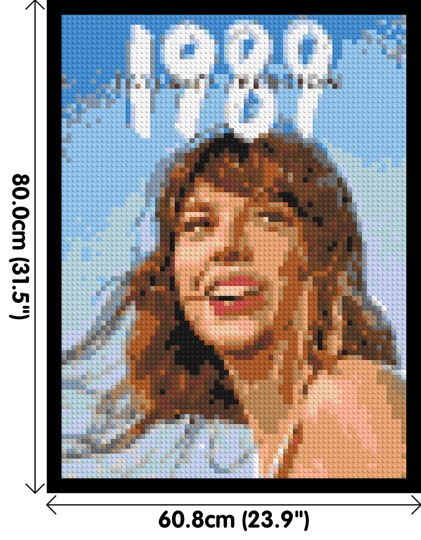 Taylor Swift (1899) - Brick Art Mosaic Kit 3x4 large