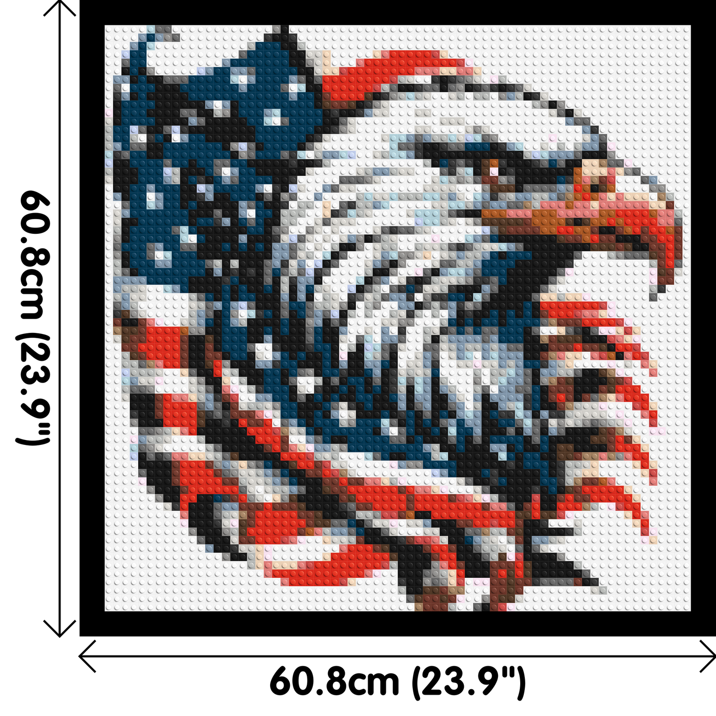 Bald Eagle - Brick Art Mosaic Kit 3x3 large
