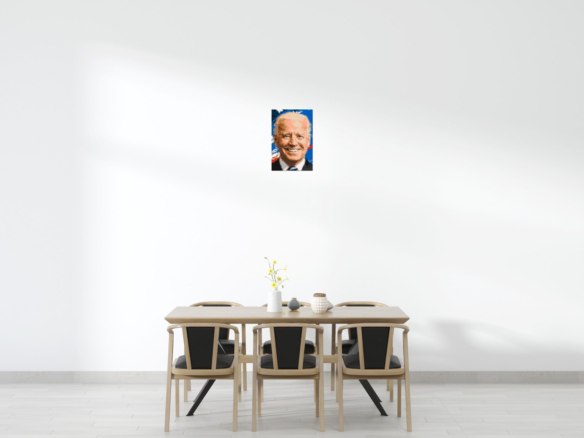 Joe Biden - Brick Art Mosaic Kit 2x3 scene