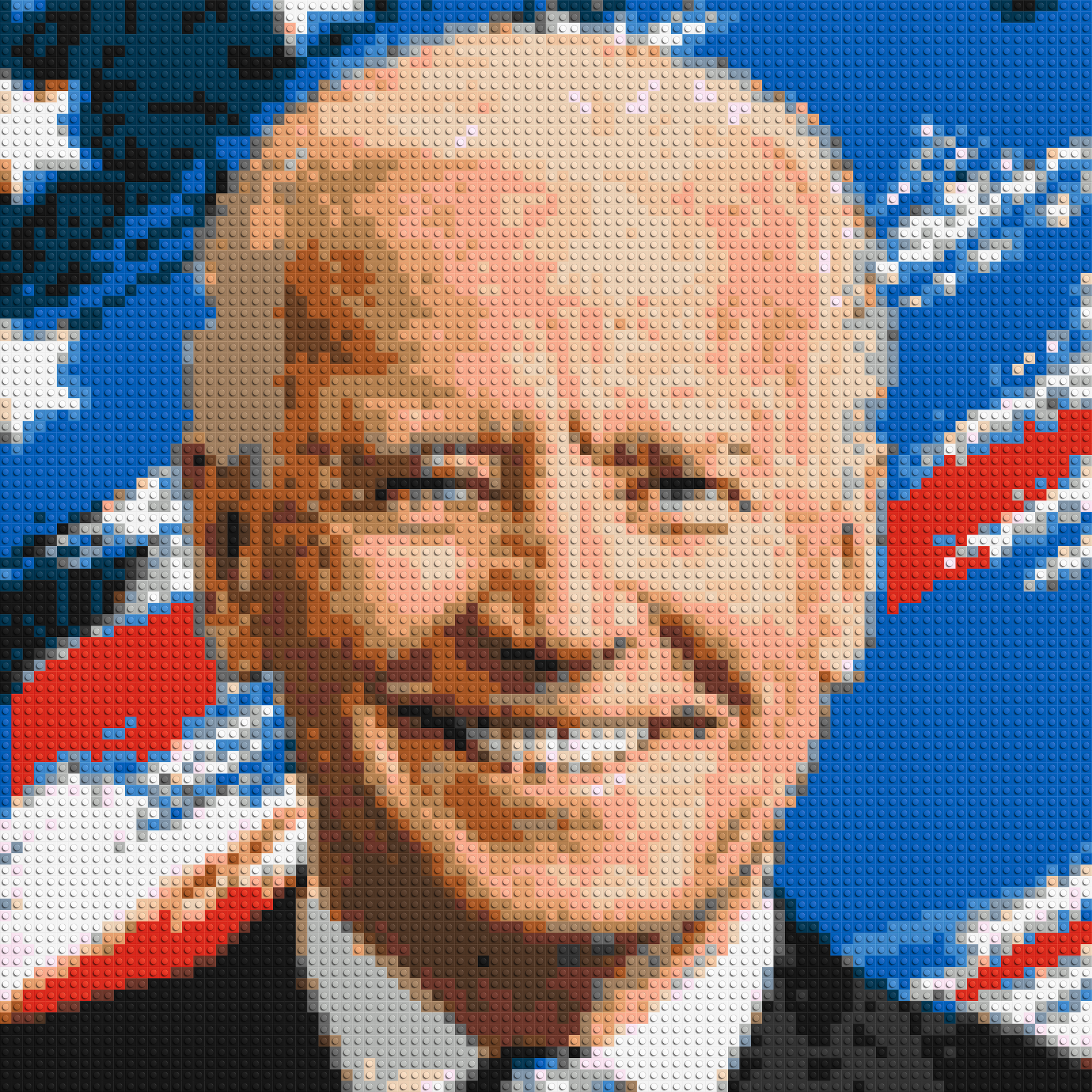 Joe Biden - Brick Art Mosaic Kit 4x4 large