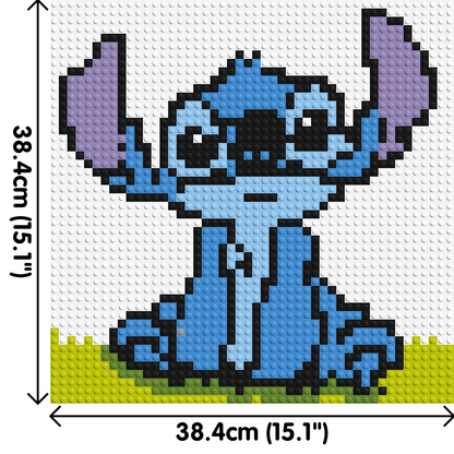 Stitch - Brick Art Mosaic Kit 2x2 large