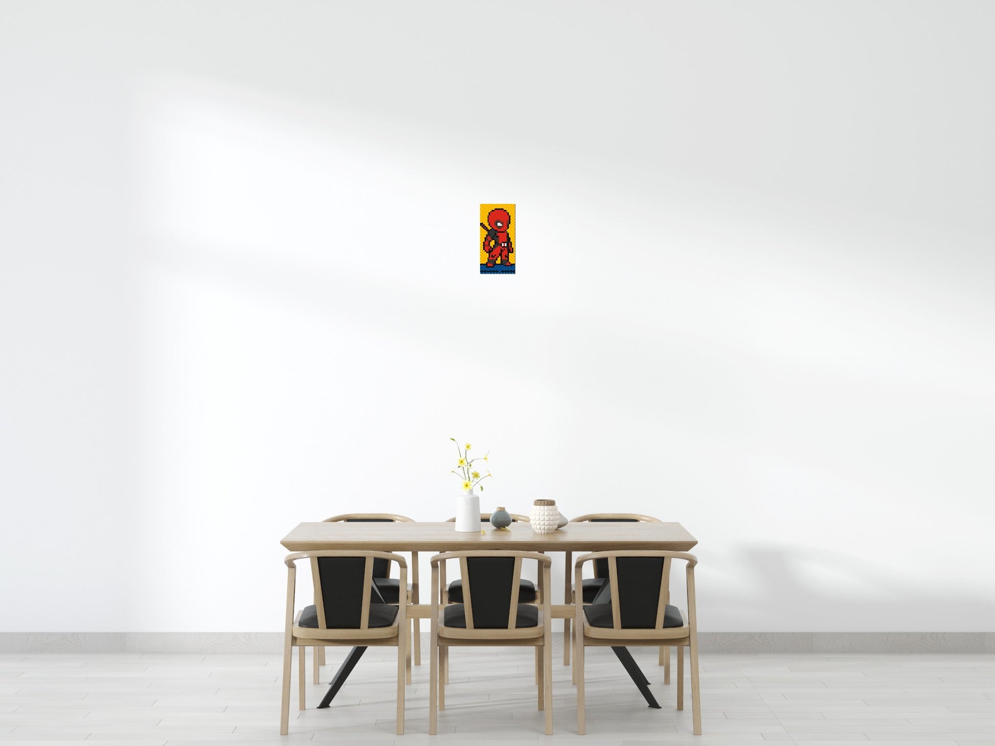 Deadpool #2 - Brick Art Mosaic Kit 1x2 scene