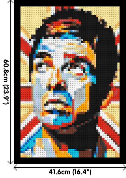 Noel Gallagher (Oasis) - Brick Art Mosaic Kit 2x3 large