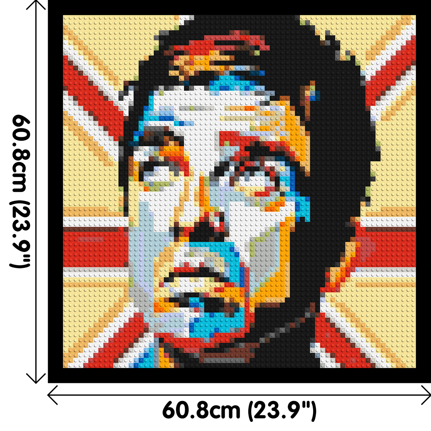 Noel Gallagher (Oasis) - Brick Art Mosaic Kit 3x3 large