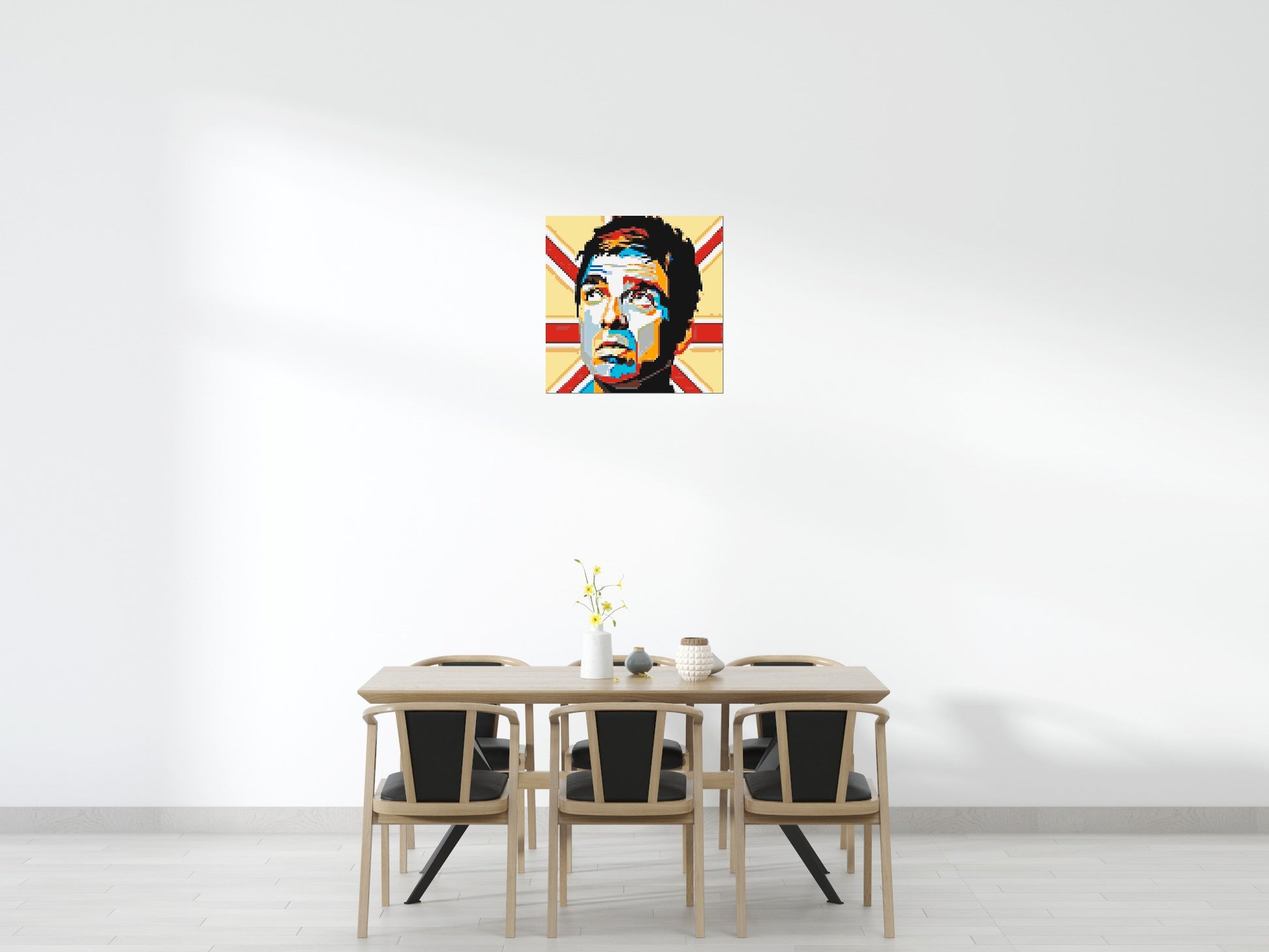 Noel Gallagher (Oasis) - Brick Art Mosaic Kit 4x4 scene