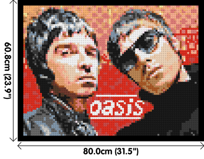 Oasis - Brick Art Mosaic Kit 4x3 large
