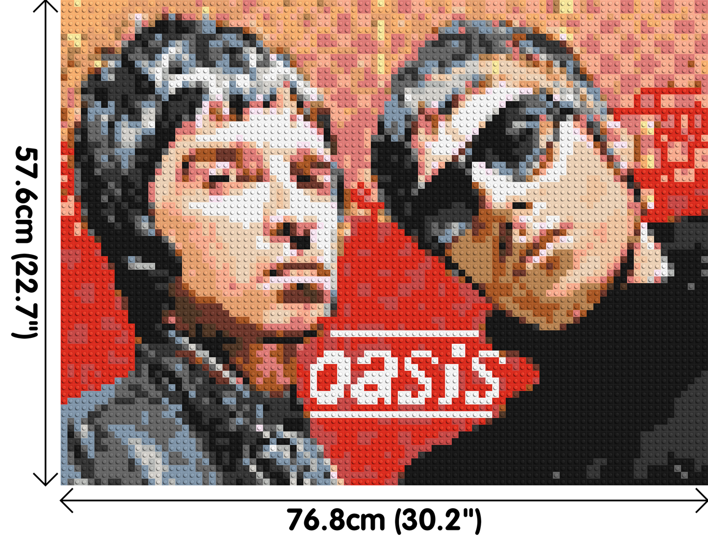 Oasis - Brick Art Mosaic Kit 4x3 large