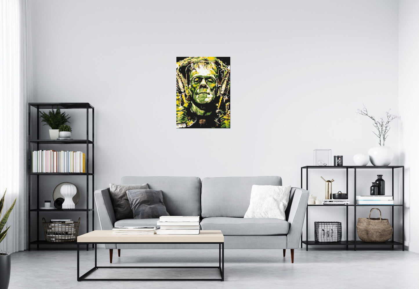 Frankenstein (Boris Karloff) - Brick Art Mosaic Kit 3x4 large