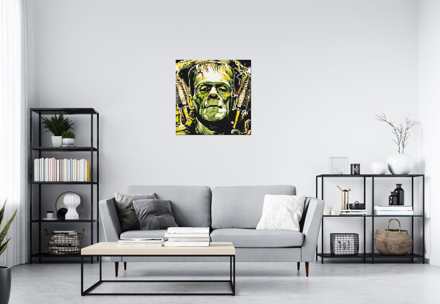 Frankenstein (Boris Karloff) - Brick Art Mosaic Kit 4x4 large