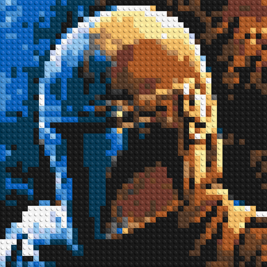 Din Djarin Star Wars - Brick Art Mosaic Kit 2x2 large