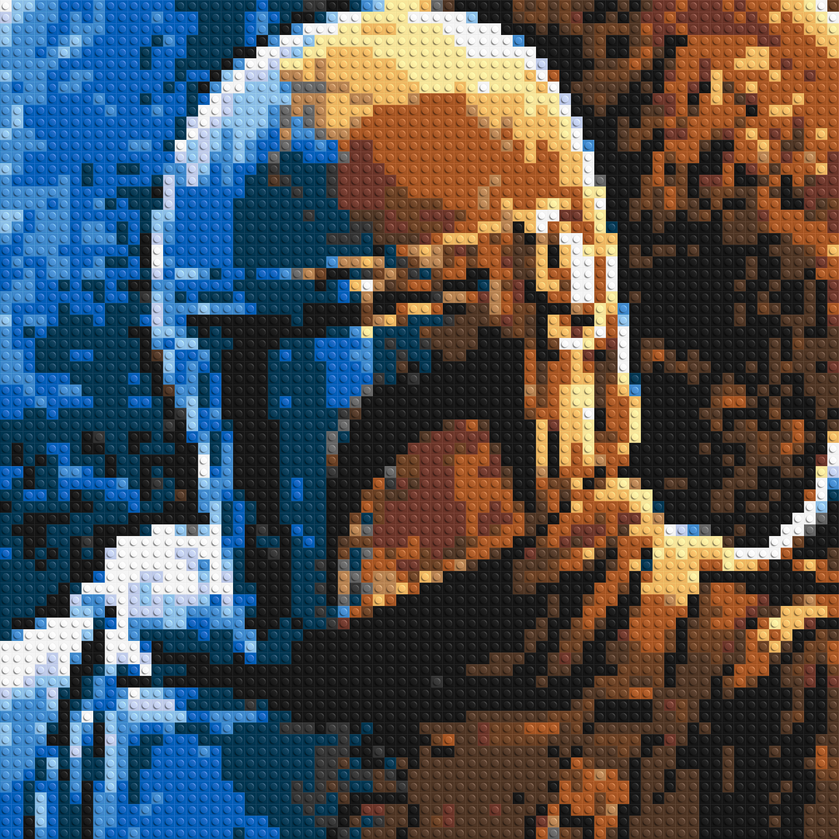 Din Djarin Star Wars - Brick Art Mosaic Kit 3x3 large