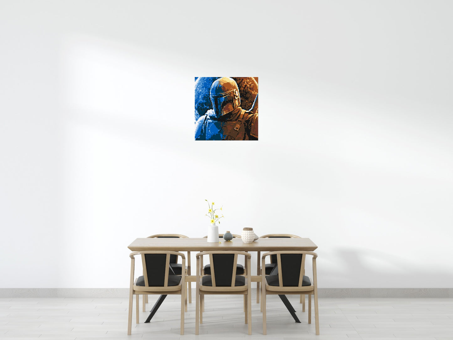 Din Djarin Star Wars - Brick Art Mosaic Kit 4x4 large