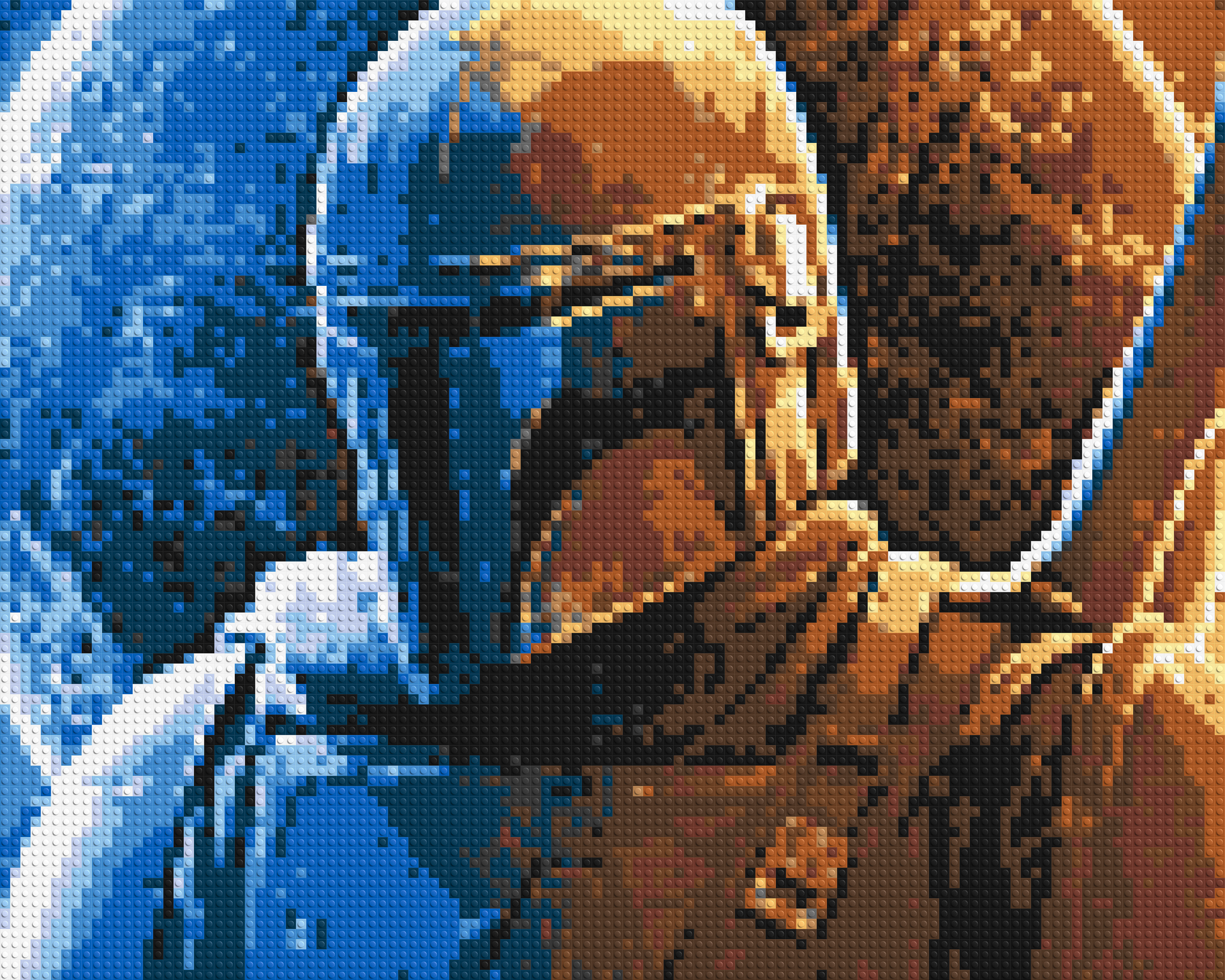 Din Djarin Star Wars - Brick Art Mosaic Kit 5x4 large