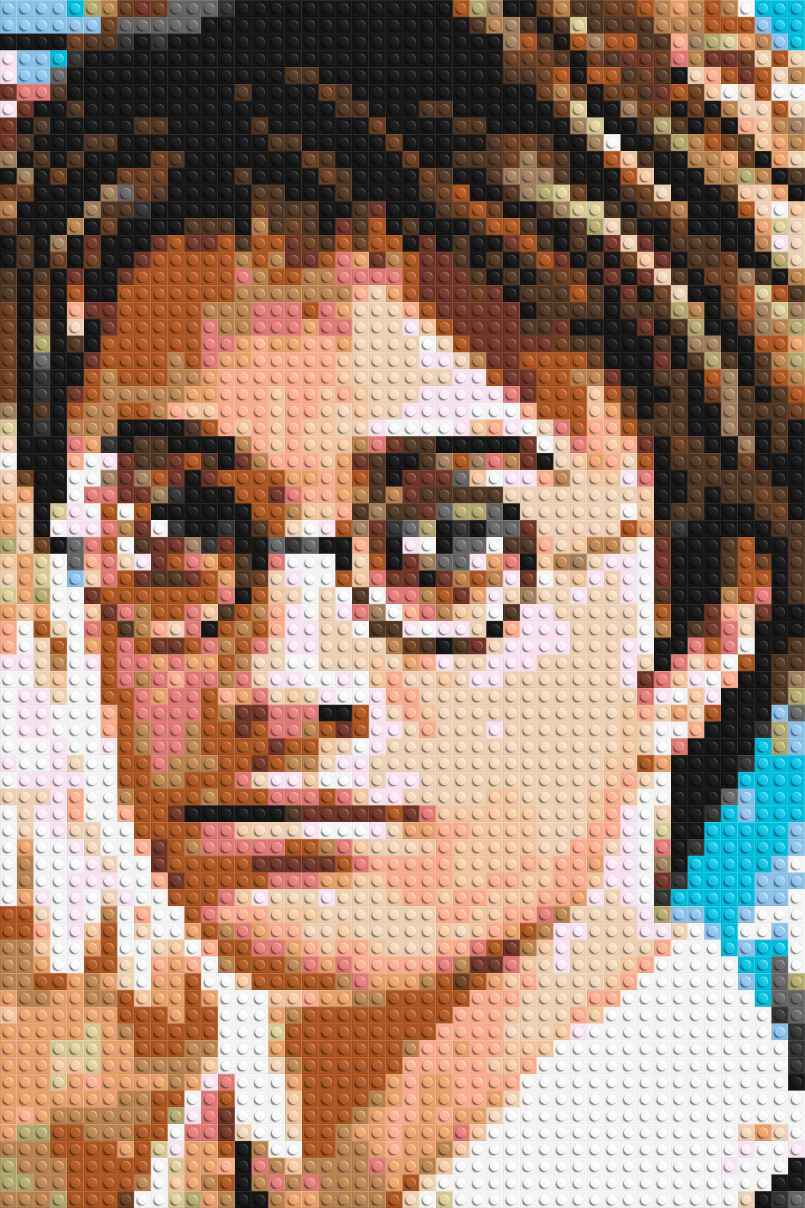 Harry Potter - Brick Art Mosaic Kit 2x3 large