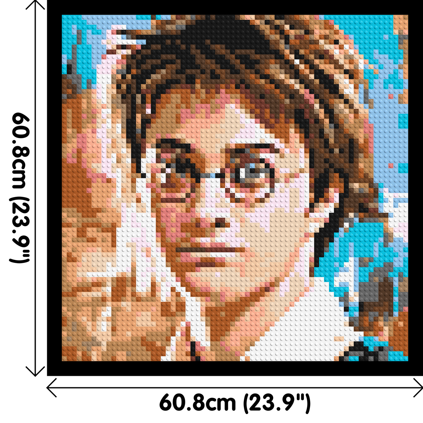 Harry Potter - Brick Art Mosaic Kit 3x3 large
