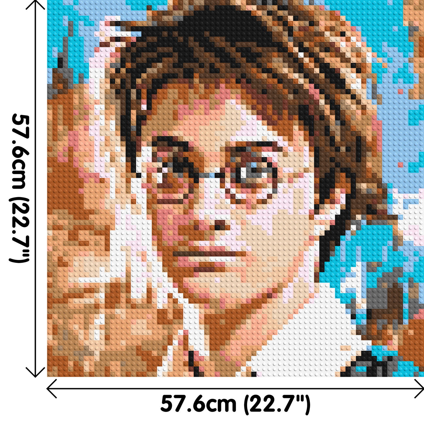 Harry Potter - Brick Art Mosaic Kit 3x3 large