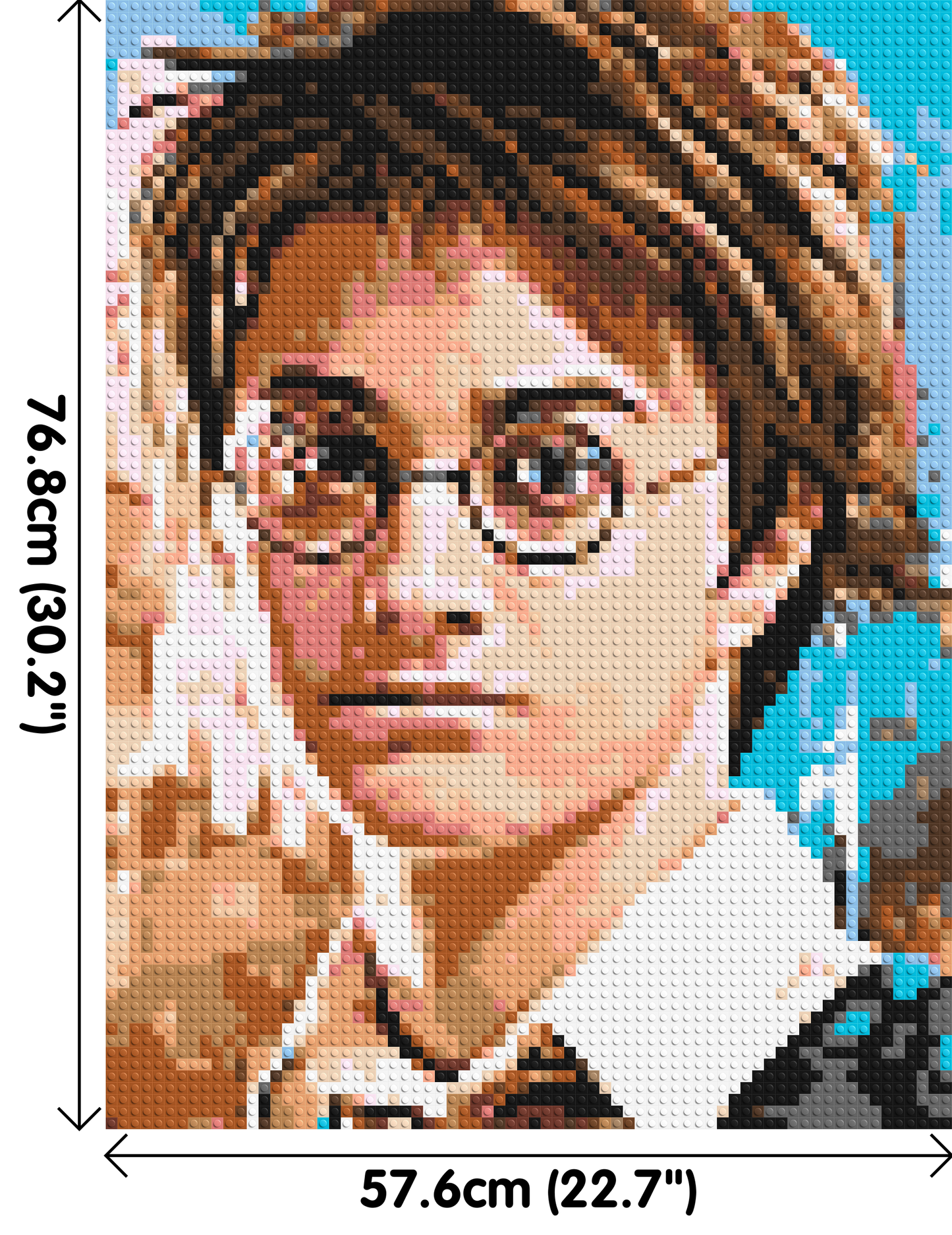 Harry Potter - Brick Art Mosaic Kit 3x4 large