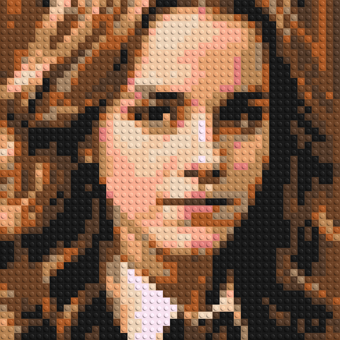 Hermione Granger - Harry Potter - Brick Art Mosaic Kit 2x2 large
