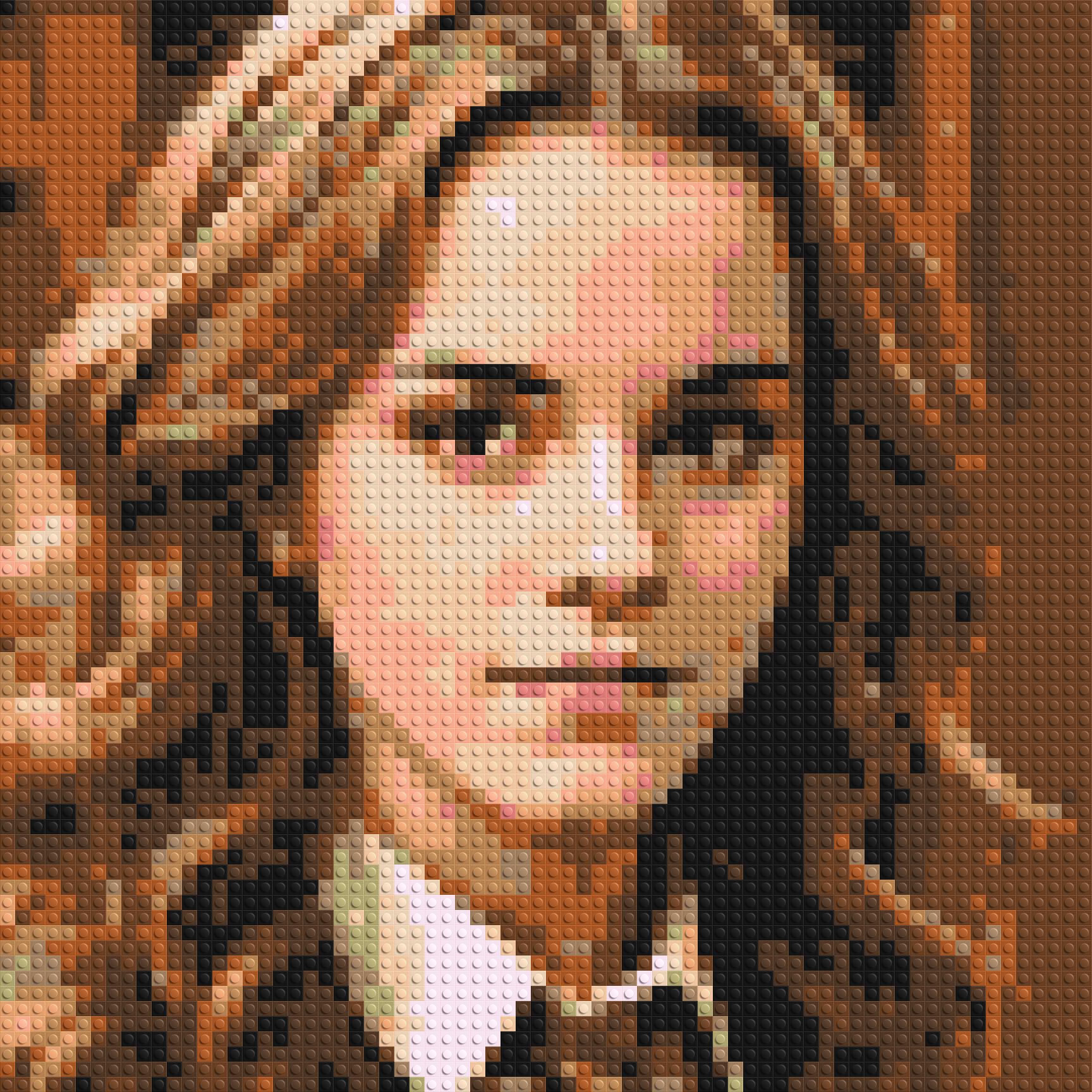 Hermione Granger - Harry Potter - Brick Art Mosaic Kit 3x3 large