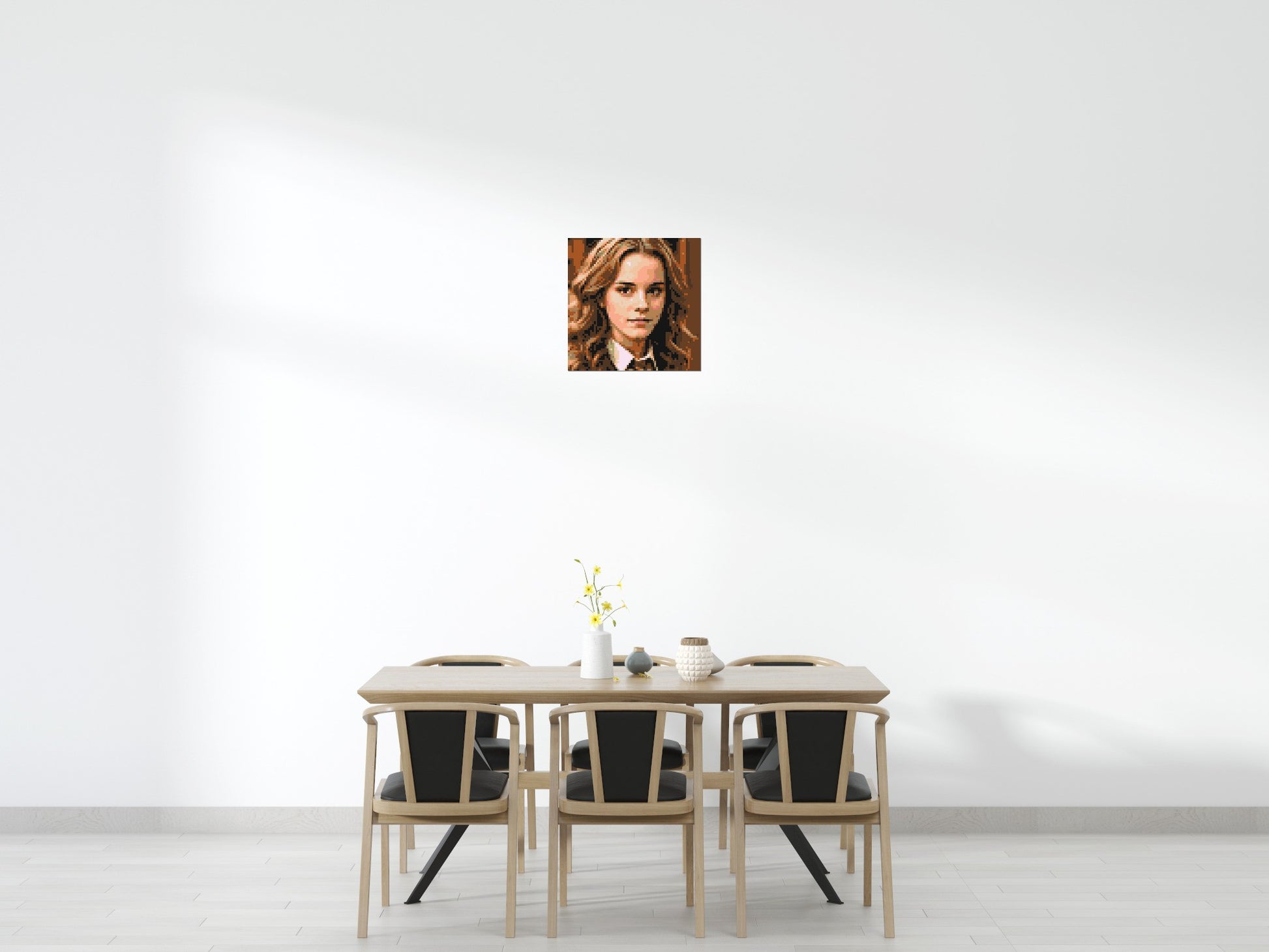 Hermione Granger - Harry Potter - Brick Art Mosaic Kit 3x3 scene