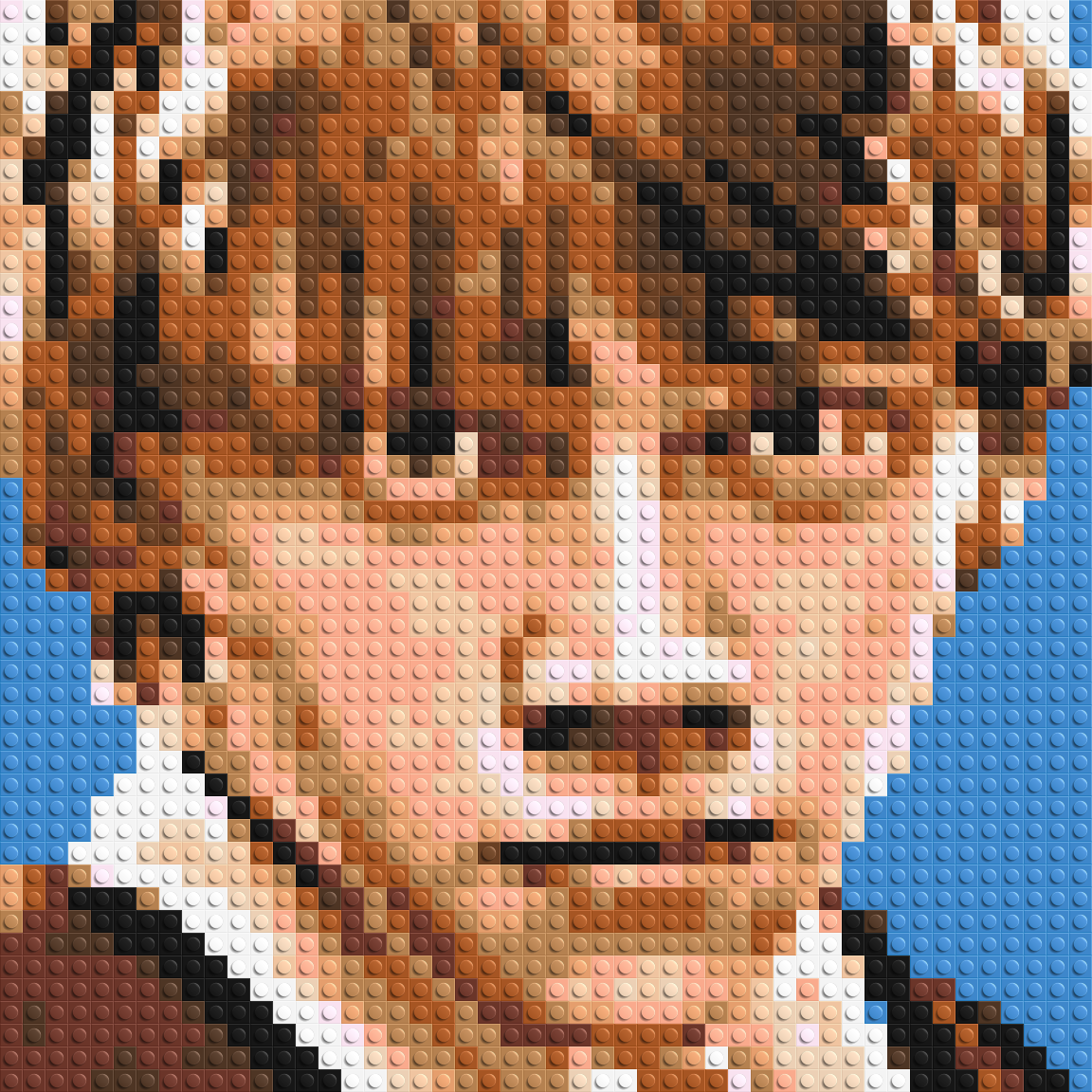 Ron Weasley - Harry Potter - Brick Art Mosaic Kit 2x2 large