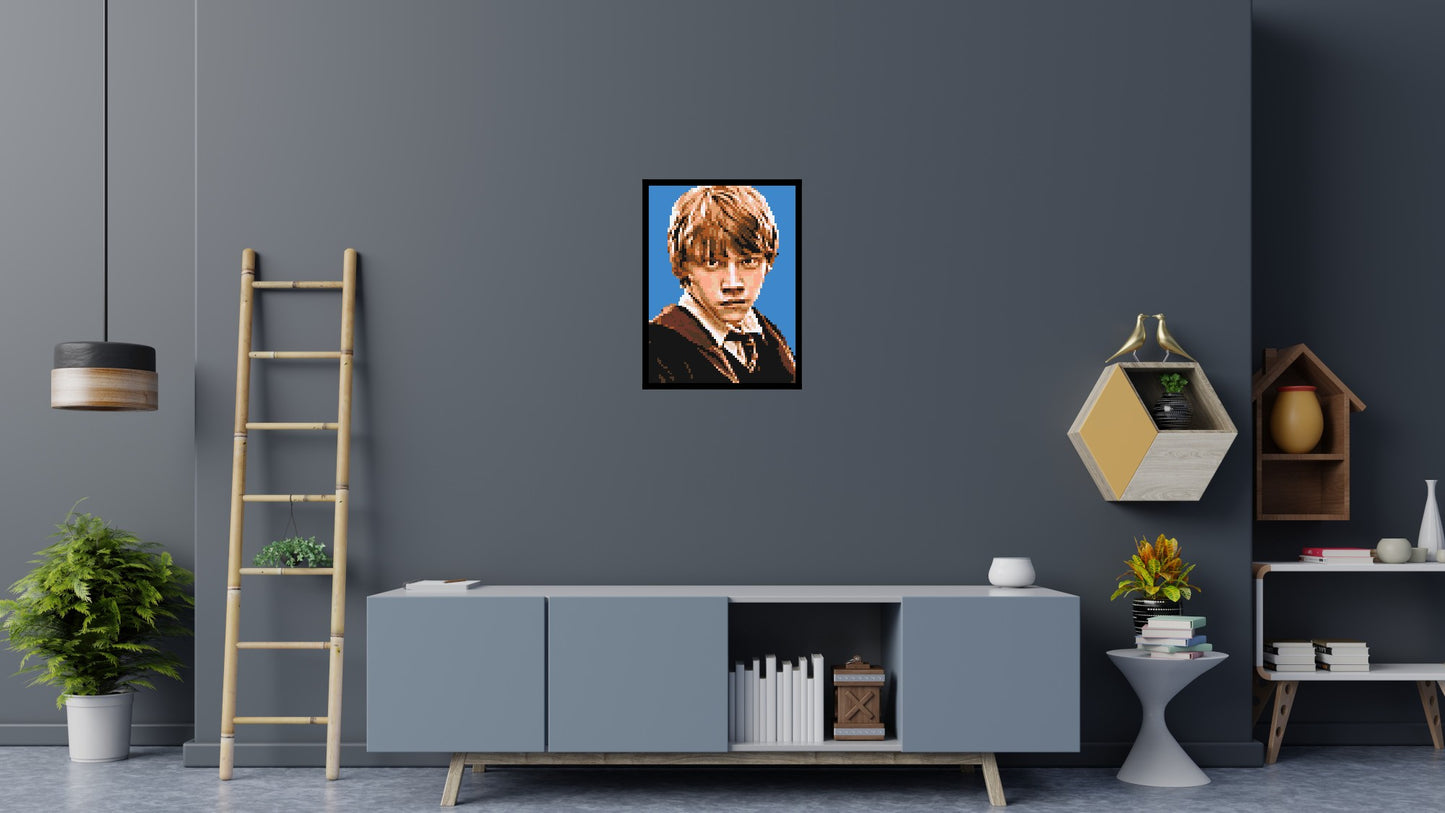 Ron Weasley - Harry Potter - Brick Art Mosaic Kit 3x4 large