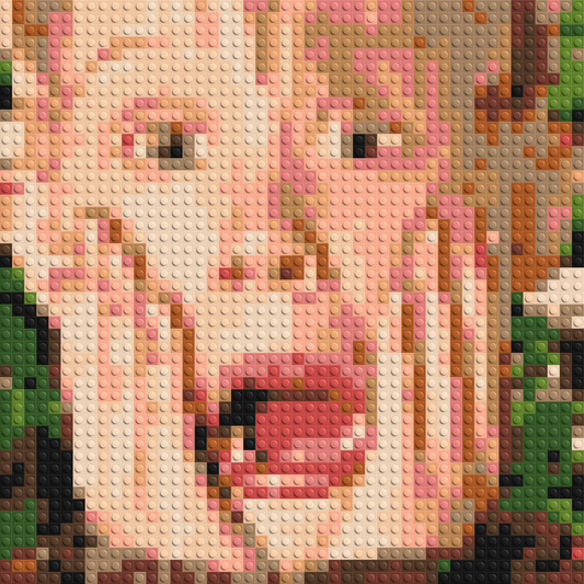 Home Alone - Brick Art Mosaic Kit 2x2 large