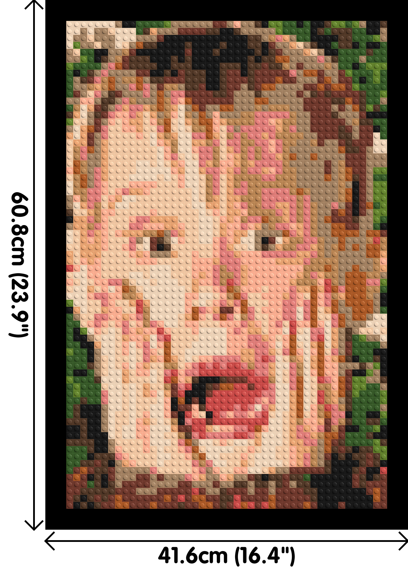 Home Alone - Brick Art Mosaic Kit 2x3 large
