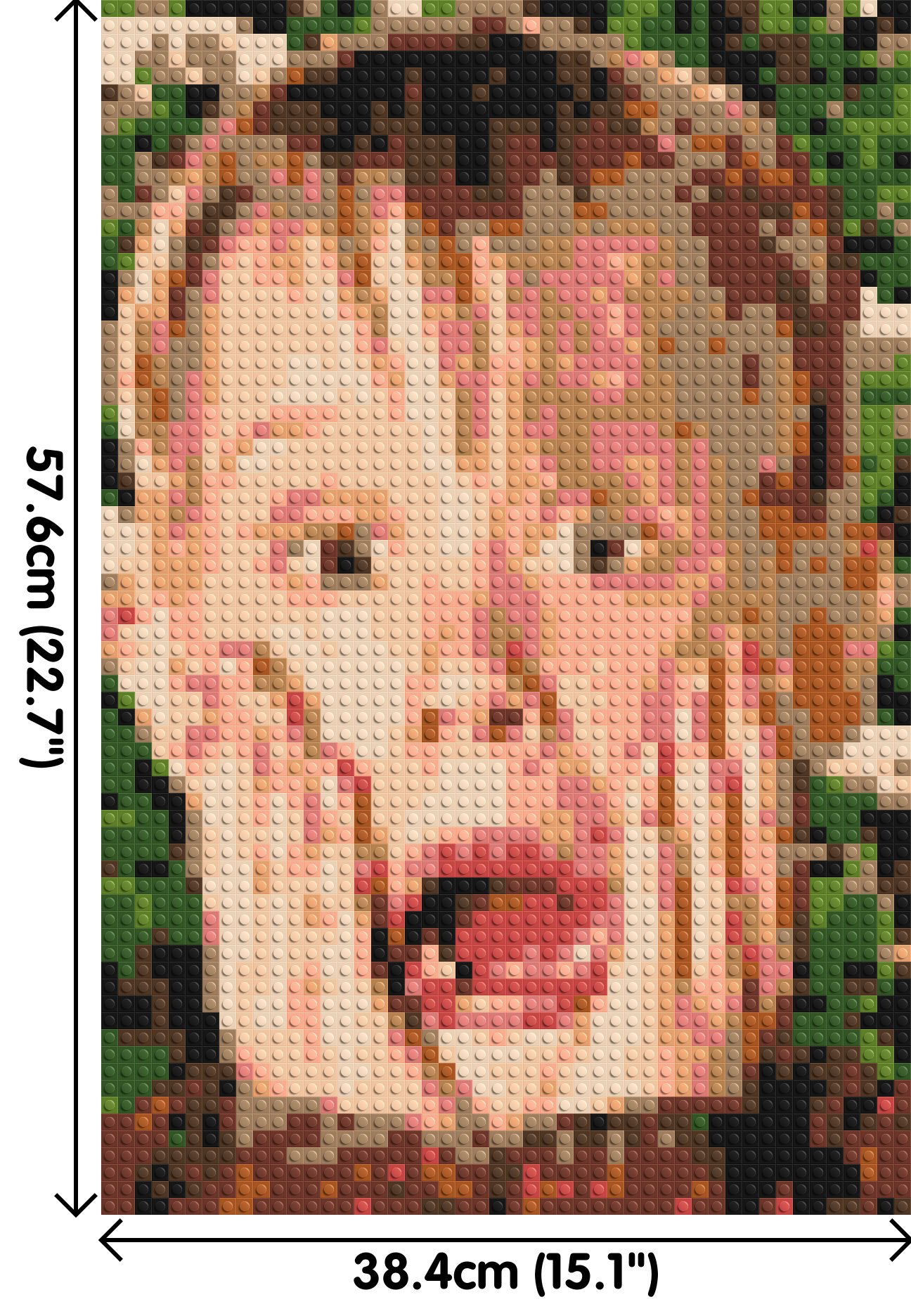 Home Alone - Brick Art Mosaic Kit 2x3 large