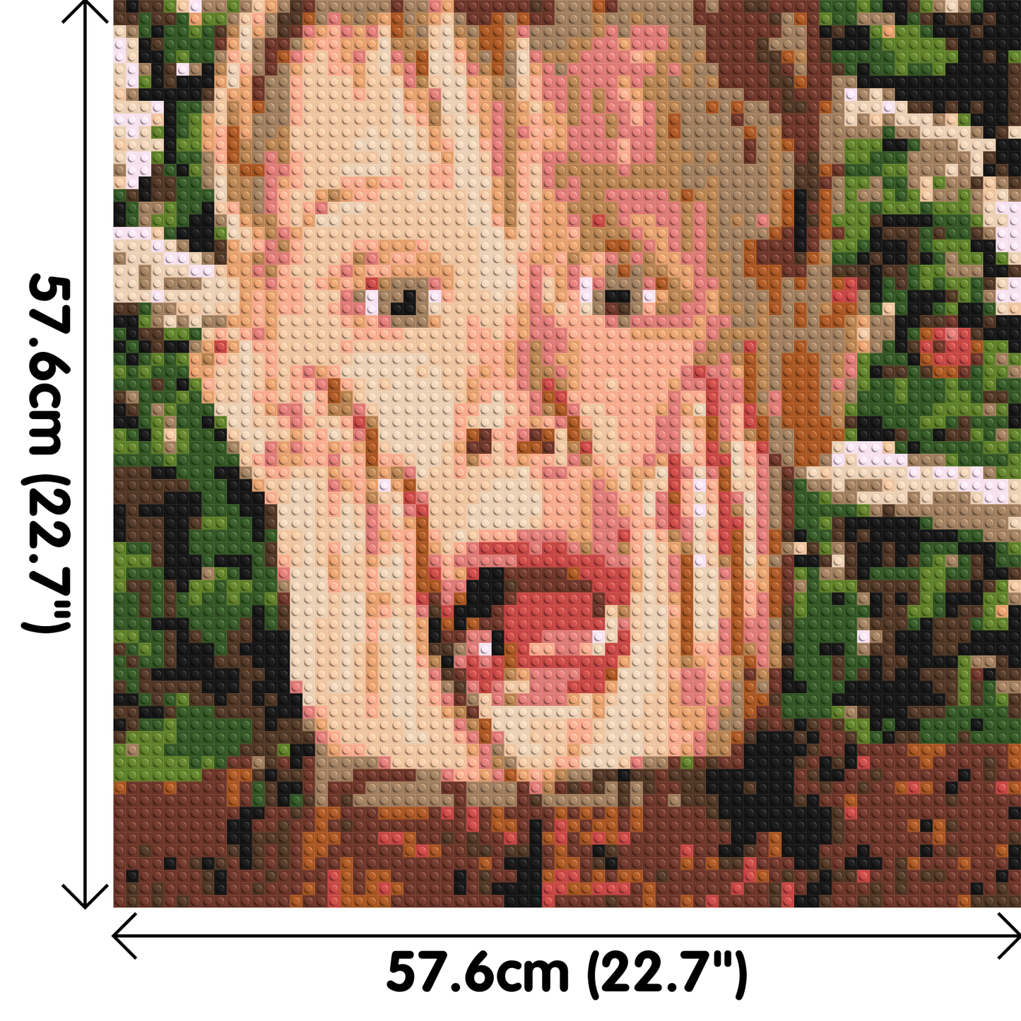 Home Alone - Brick Art Mosaic Kit 3x3 large