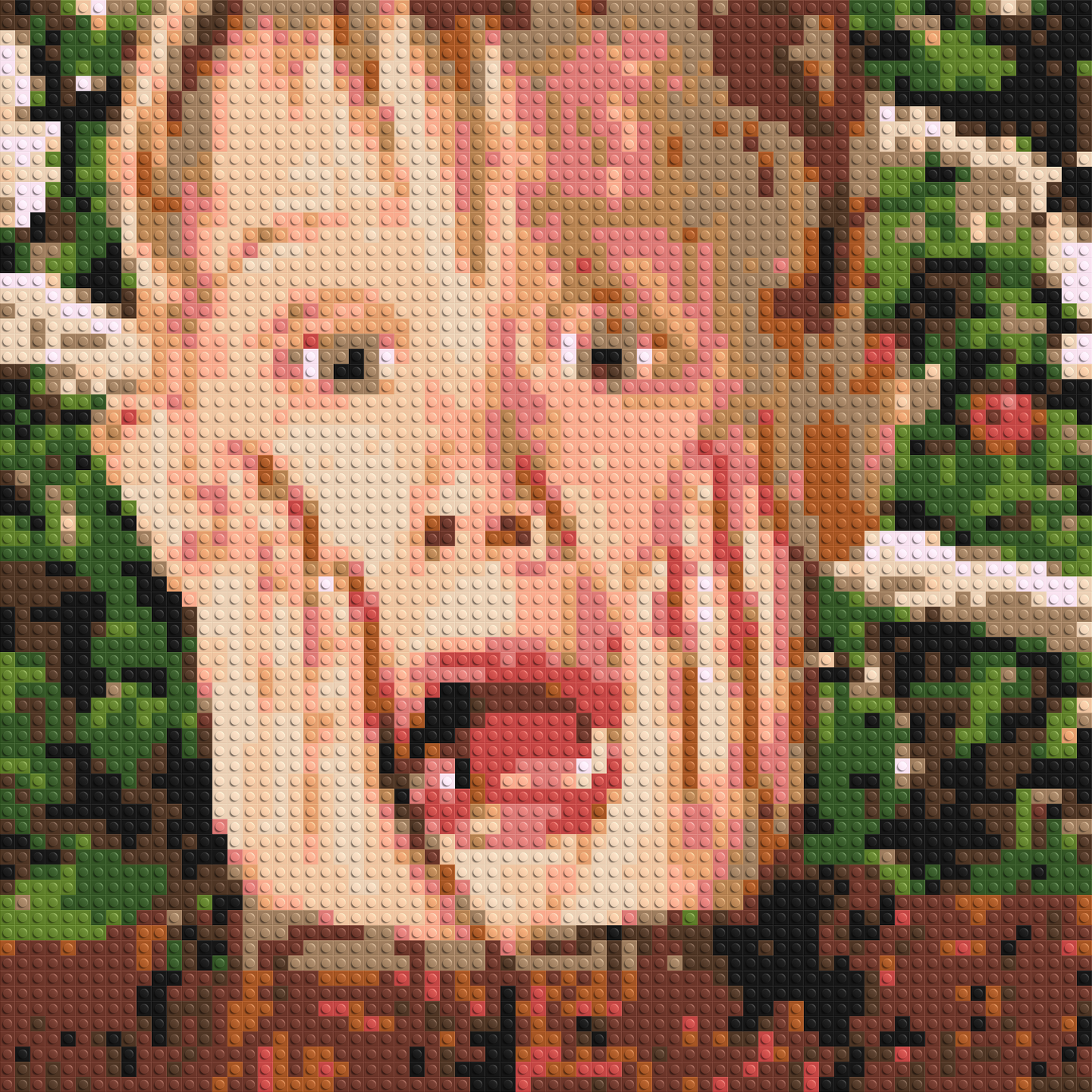 Home Alone - Brick Art Mosaic Kit 3x3 large