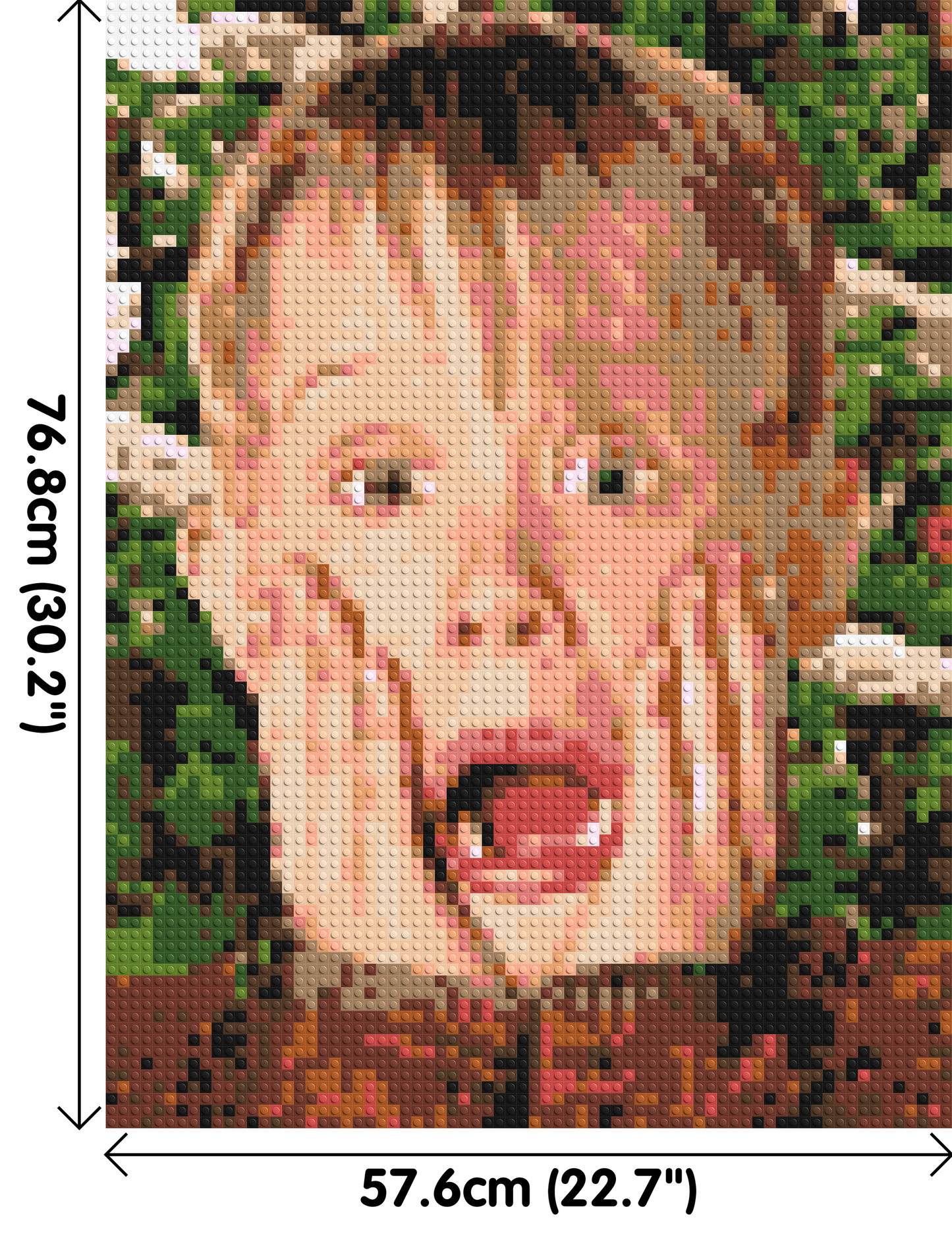 Home Alone - Brick Art Mosaic Kit 3x4 large