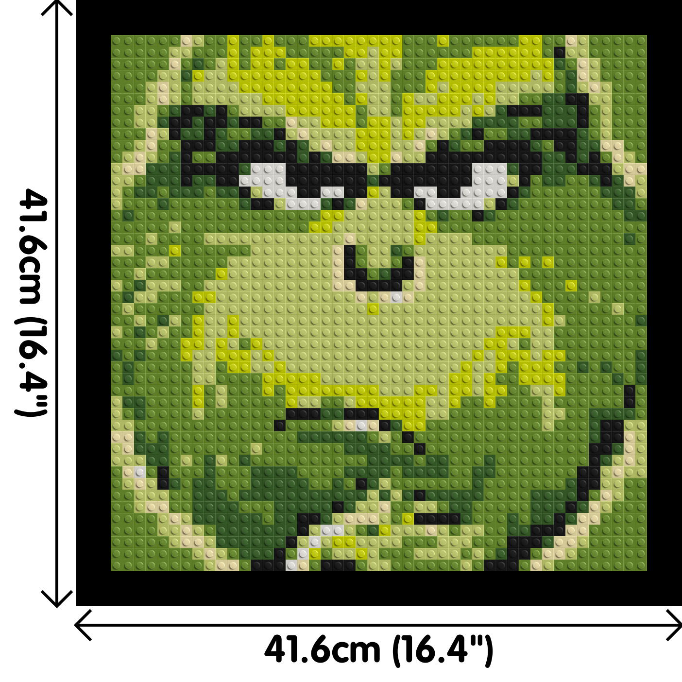 How the Grinch Stole Christmas Animated  - Brick Art Mosaic Kit 2x2 large