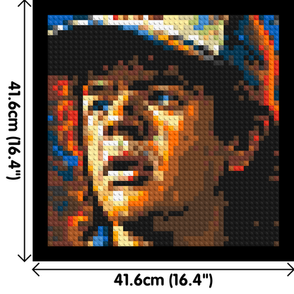 Dustin Henderson - Stranger Things - Brick Art Mosaic Kit 2x2 large