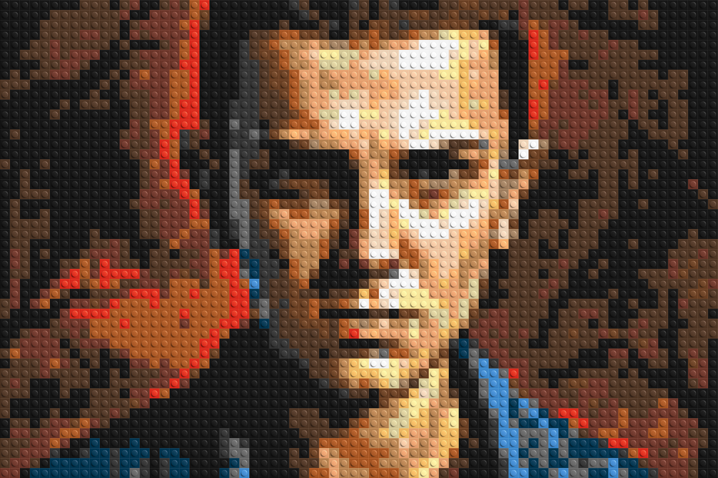 Eleven - Stranger Things - Brick Art Mosaic Kit 3x2 large
