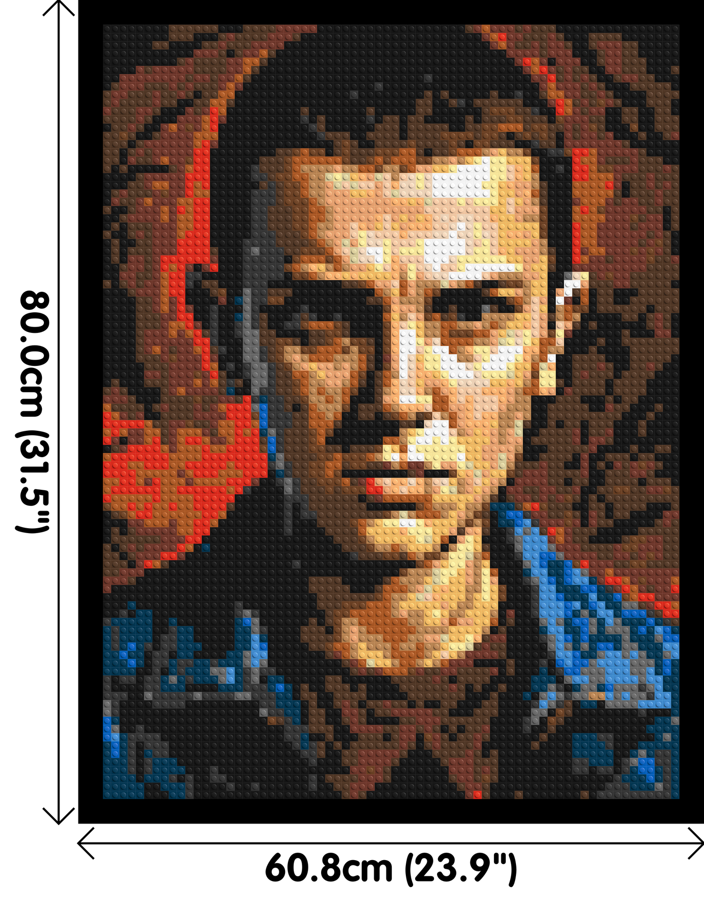Eleven - Stranger Things - Brick Art Mosaic Kit 3x4 large