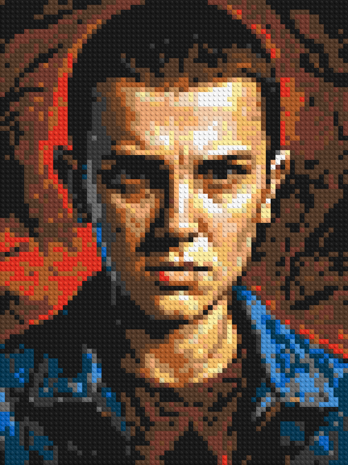 Eleven - Stranger Things - Brick Art Mosaic Kit 3x4 large