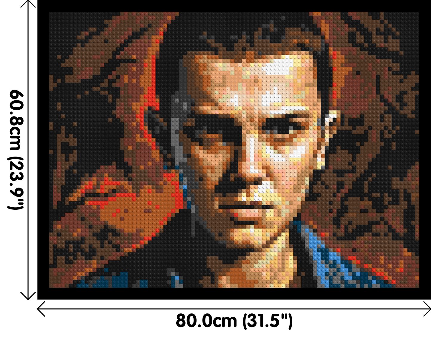 Eleven - Stranger Things - Brick Art Mosaic Kit 4x3 large
