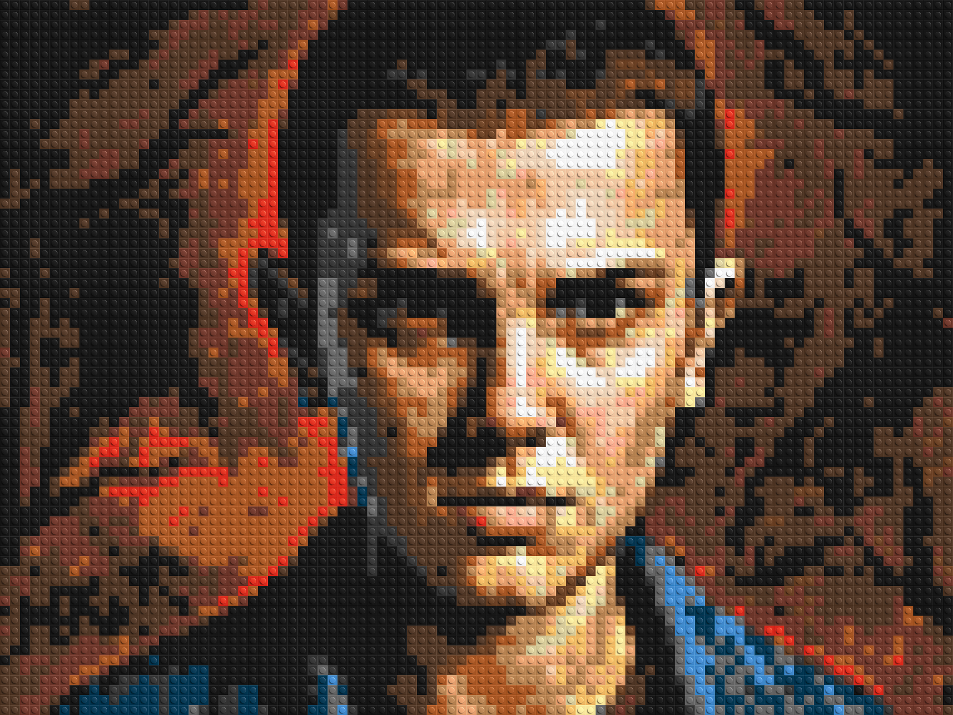 Eleven - Stranger Things - Brick Art Mosaic Kit 4x3 large