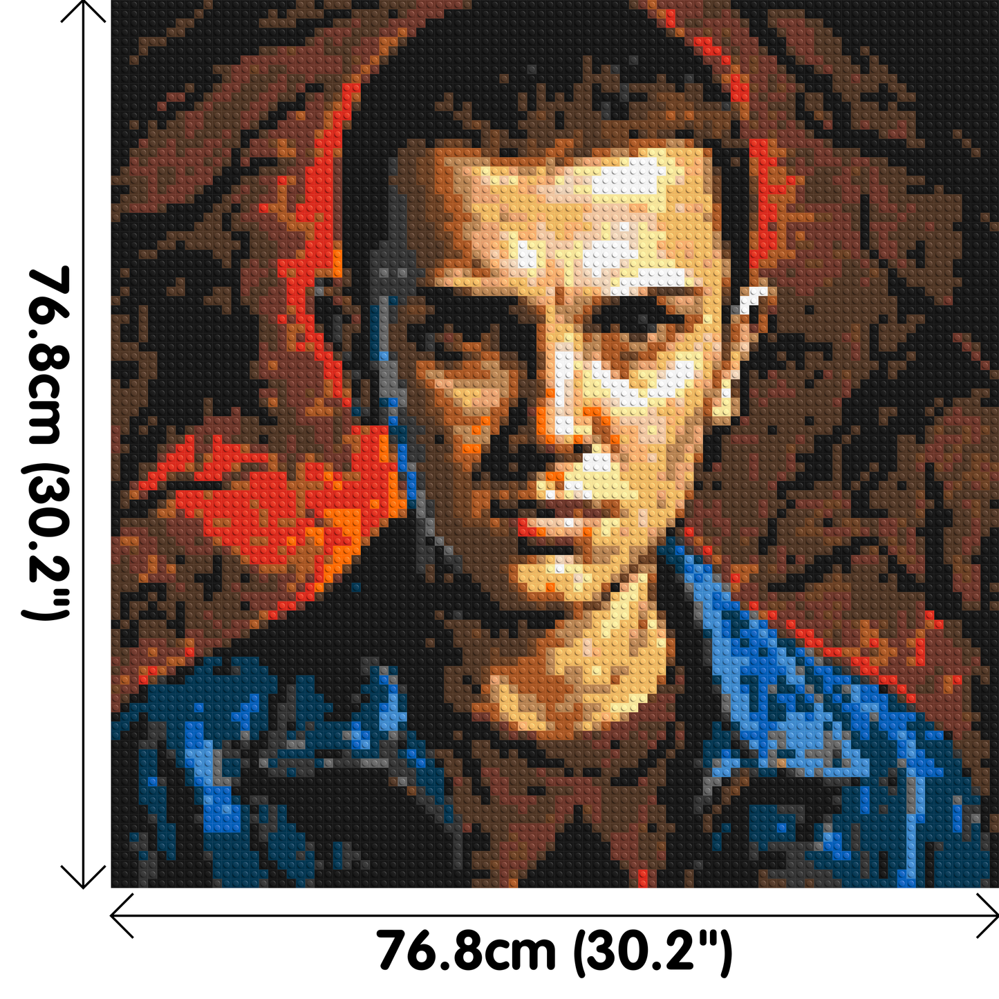 Eleven - Stranger Things - Brick Art Mosaic Kit 4x4 large