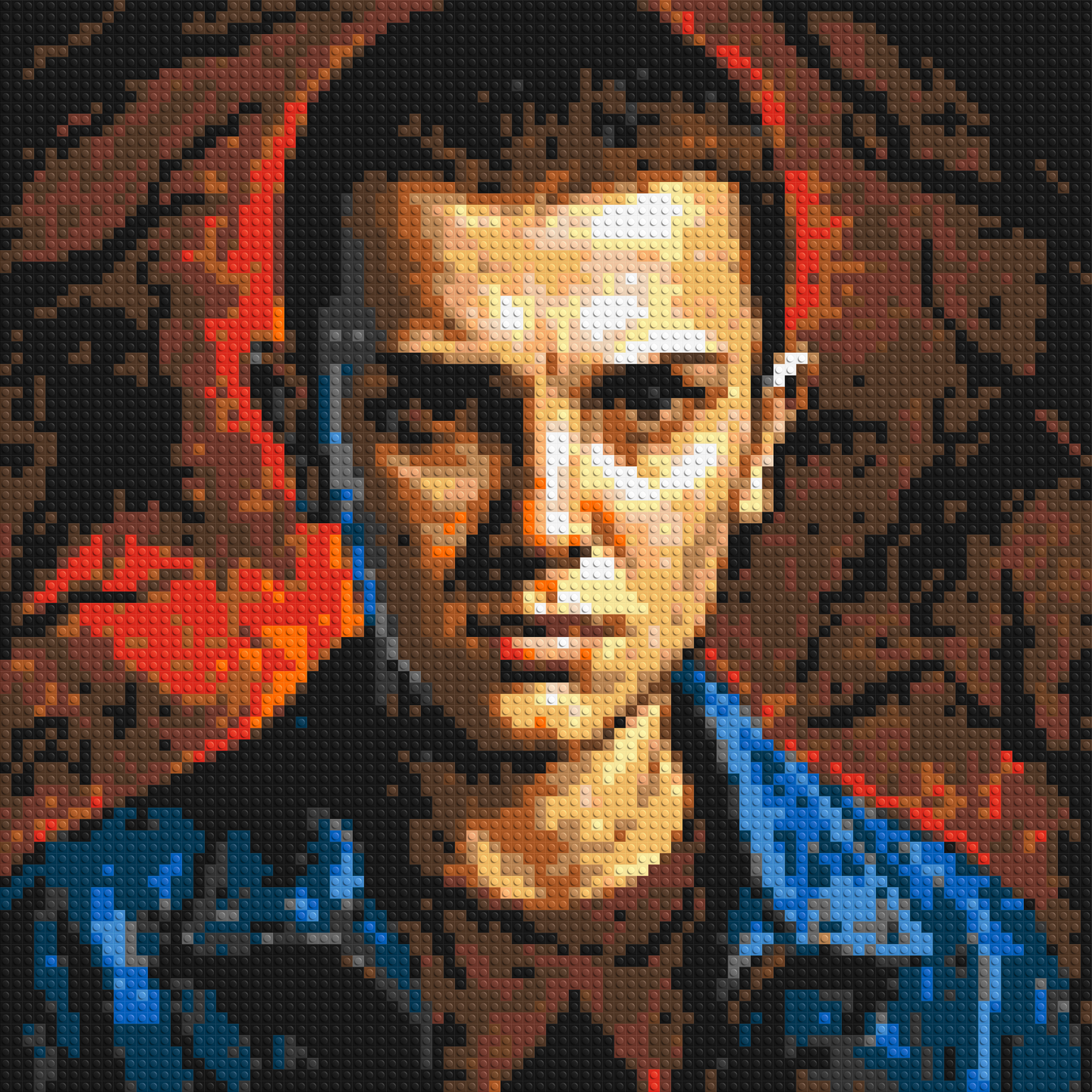 Eleven - Stranger Things - Brick Art Mosaic Kit 4x4 large