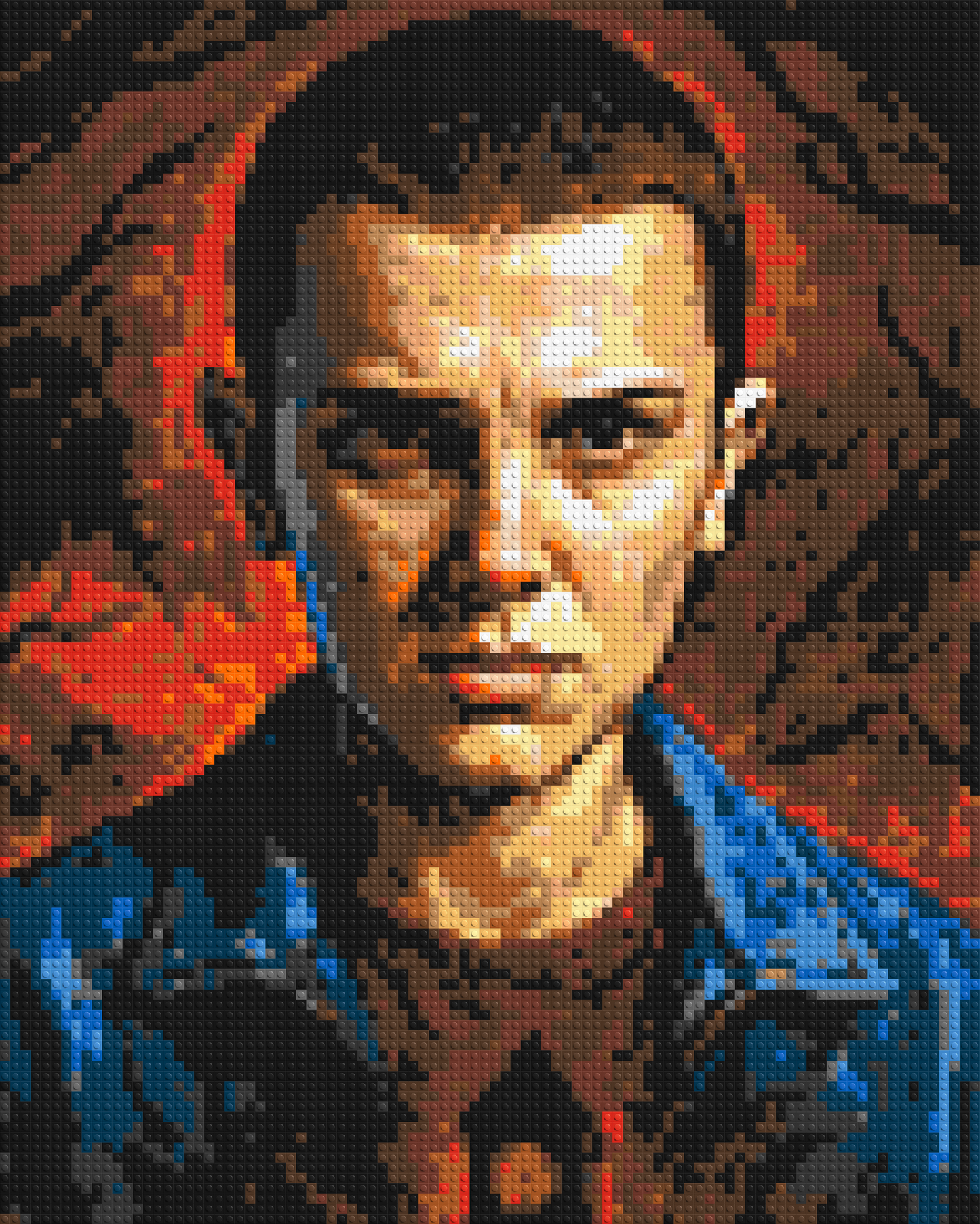 Eleven - Stranger Things - Brick Art Mosaic Kit 4x5 large