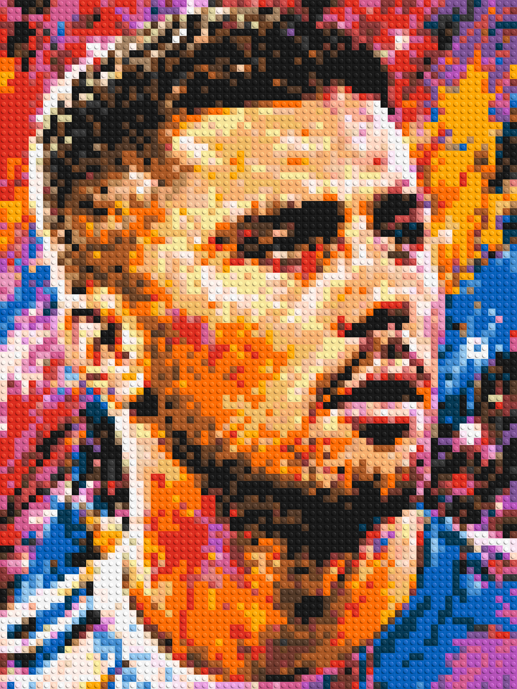 Rodri Urban Pop - Brick Art Mosaic Kit 3x4 large