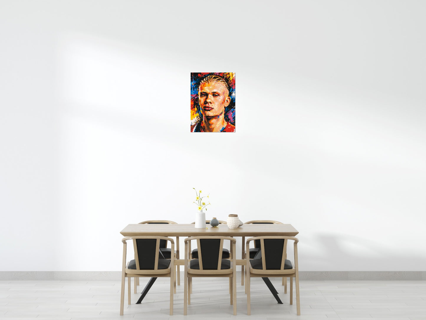 Erling Haaland Urban Pop - Brick Art Mosaic Kit 3x4 large
