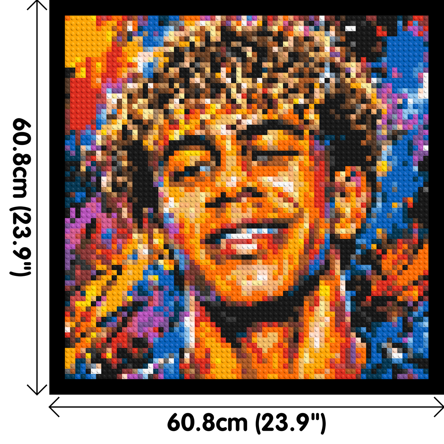 Lamine Yamal Urban Pop - Brick Art Mosaic Kit 3x3 large