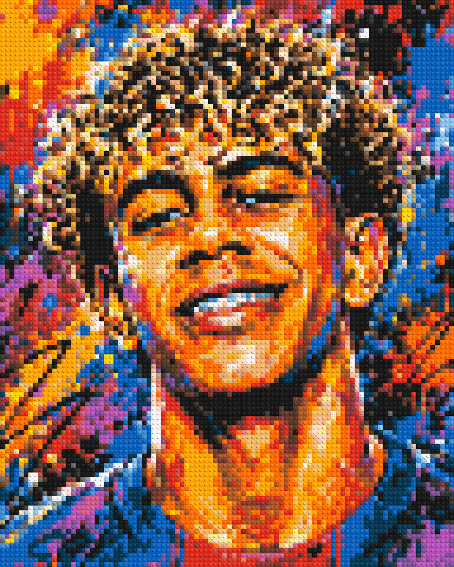 Lamine Yamal Urban Pop - Brick Art Mosaic Kit 4x5 large