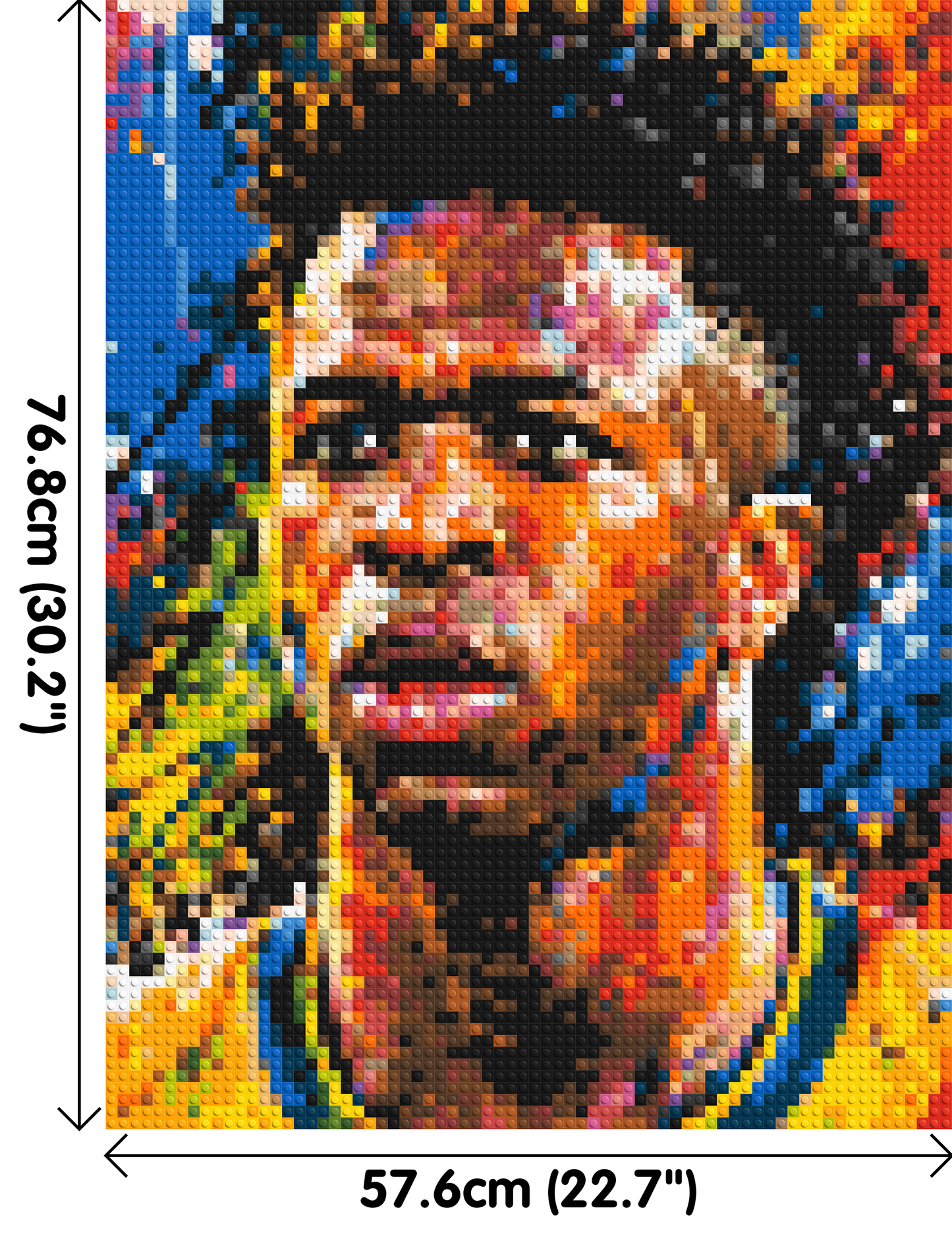Vinícius Júnior Urban Pop - Brick Art Mosaic Kit 3x4 large