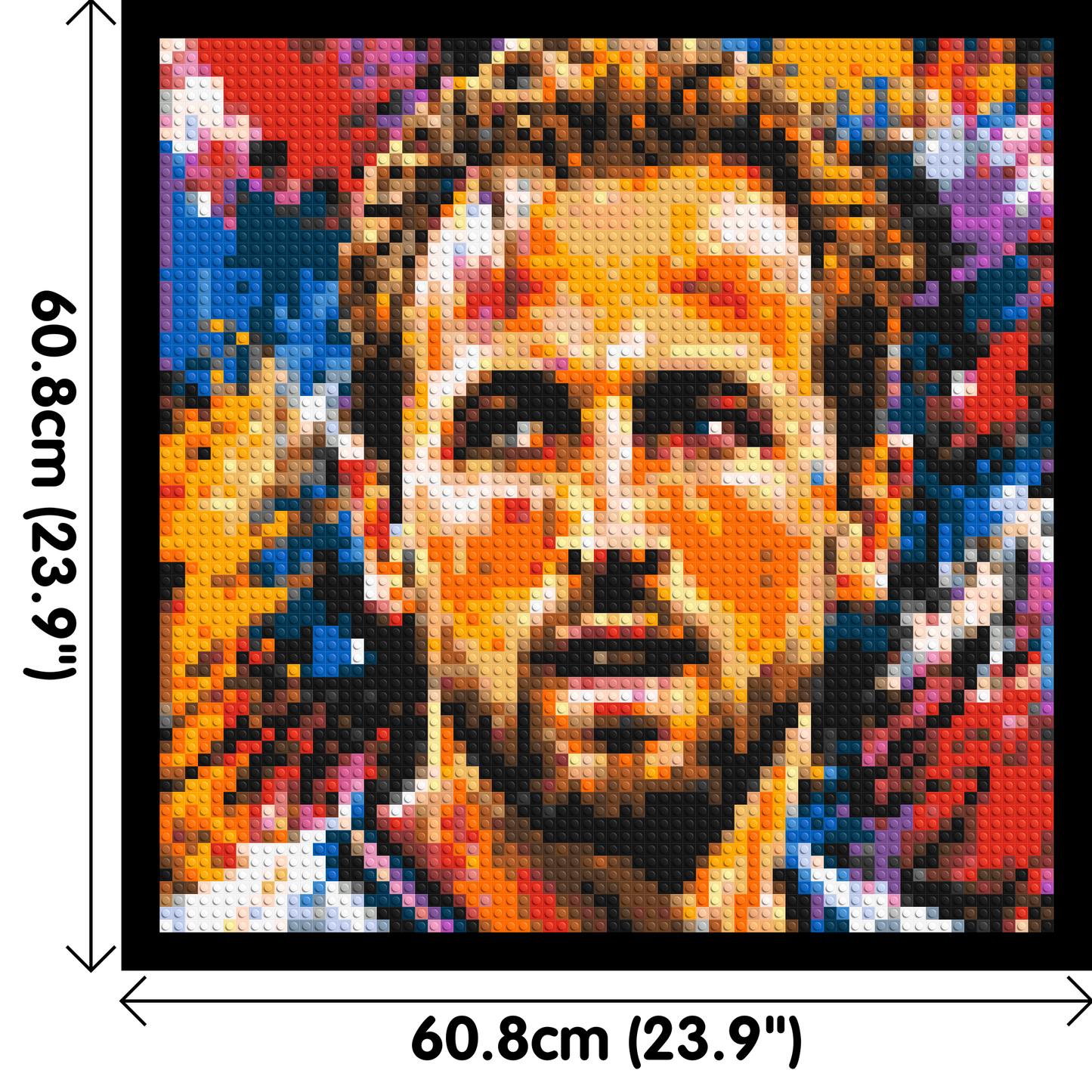 Harry Kane Urban Pop - Brick Art Mosaic Kit 3x3 large